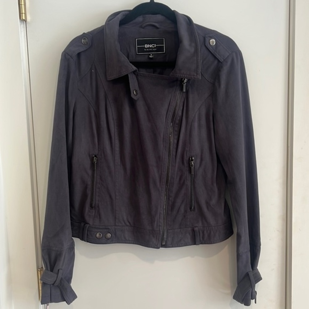 BNCI | gray suede jacket